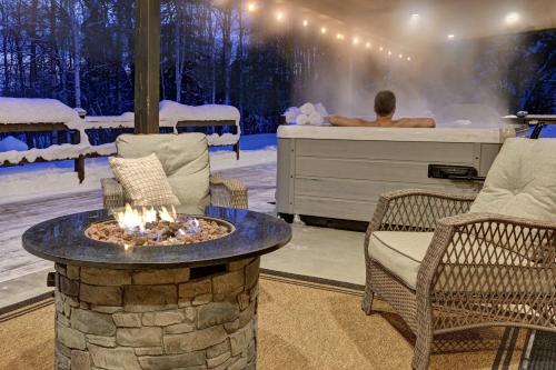 Gambar di galeri bagi Refuge Tremblant Spa Ski 11min di Lac-Superieur