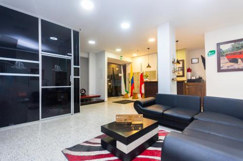 Posezení v ubytování Hotel Bicentenario Rionegro