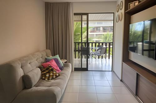 Ein Sitzbereich in der Unterkunft Flat no Nannai Residence - Muro Alto