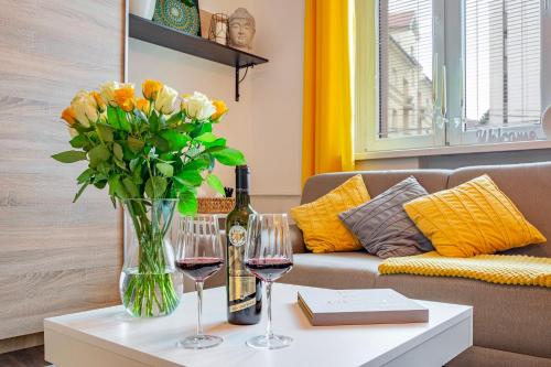 Nápoje v ubytovaní Castle Cozy Apartment