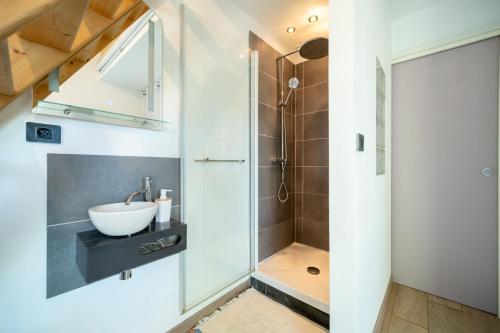 Ένα μπάνιο στο Villa St Simon - 11 couchages, piscine, parking, parfait entre famille, amis ou pros