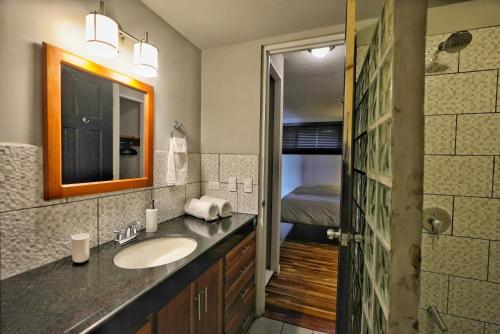 Koupelna v ubytování Villas Aracari beautiful upscale homes with amazing views near SJO airport