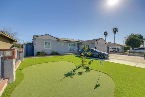 Un jardín fuera de 35 Mi to LA Modern Apartment in Chino!