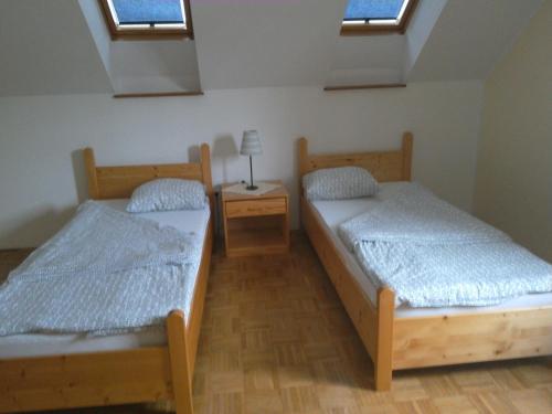 Cama o camas de una habitación en Tourist Farm Joannes