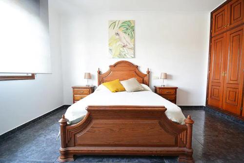 Postel nebo postele na pokoji v ubytování Casa Gaviota