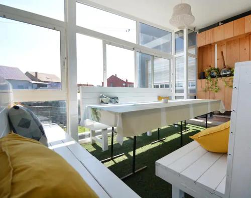 Kuchyň nebo kuchyňský kout v ubytování Casa Gaviota