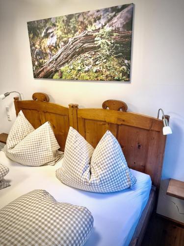 Rafting Camp Palfauにあるベッド