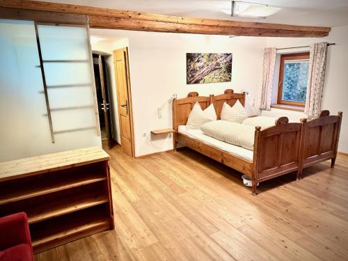 Rafting Camp Palfauにあるベッド