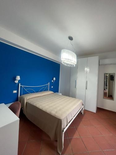 Кровать или кровати в номере Villa Frank