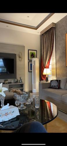 Prostor za sedenje u objektu Lootah apartment