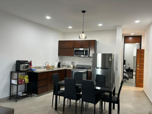 Kuchyň nebo kuchyňský kout v ubytování BRAND NEW CONDO Cabo San Lucas