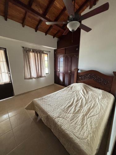 Katil atau katil-katil dalam bilik di Hacienda La Perla- Mesa de los Santos