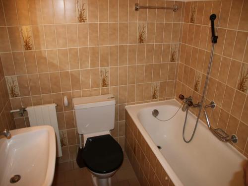 Extravagant apartment with view tesisinde bir banyo