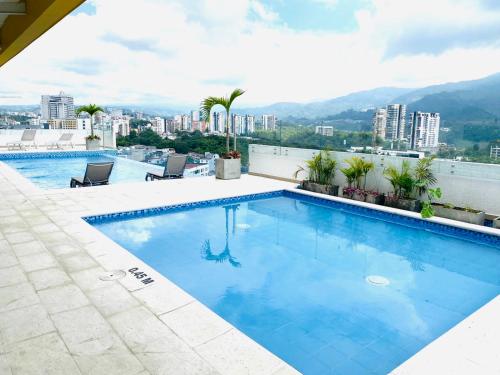 Bazén v ubytování Luxury apartment 1 A club house nebo v jeho okolí