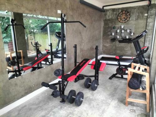 Fitness centrum a/nebo fitness zařízení v ubytování Casa Loubel Beach Resort