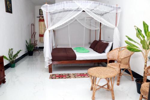Ruang duduk di Tamasha Mango House