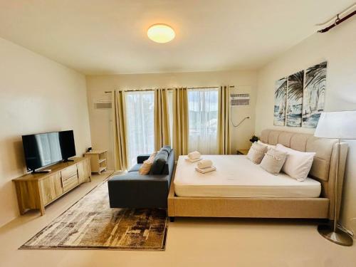 Μια τηλεόραση ή/και κέντρο ψυχαγωγίας στο Sea La Vie Suites Palawan