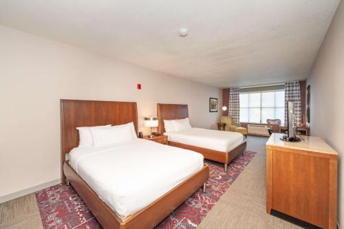 Postel nebo postele na pokoji v ubytování Hilton Garden Inn Closest Foxwoods