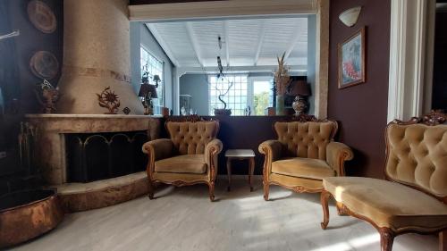 Χώρος καθιστικού στο Vacation Villa 5 bedrooms