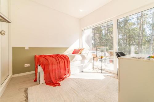 Postel nebo postele na pokoji v ubytování Villa Ceyda