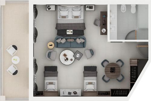 ネア・ポティダイアにあるPomegranate Wellness Spa Hotelのギャラリーの写真