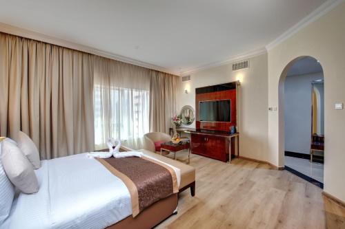 Televisyen dan/atau pusat hiburan di City Stay Hotel Expo Centre