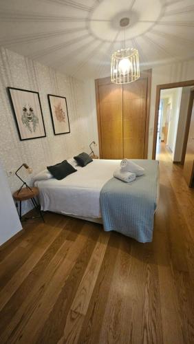 Postel nebo postele na pokoji v ubytování Vivienda en el centro de la ciudad