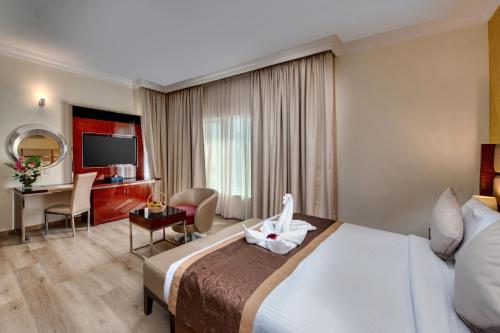 Katil atau katil-katil dalam bilik di City Stay Hotel Expo Centre