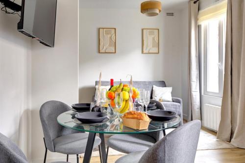 Χώρος καθιστικού στο Bluestay 128 - Superb apartment in Paris