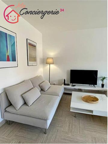 Splendide T3 haut standing avec parking privé - Maconciergerie34