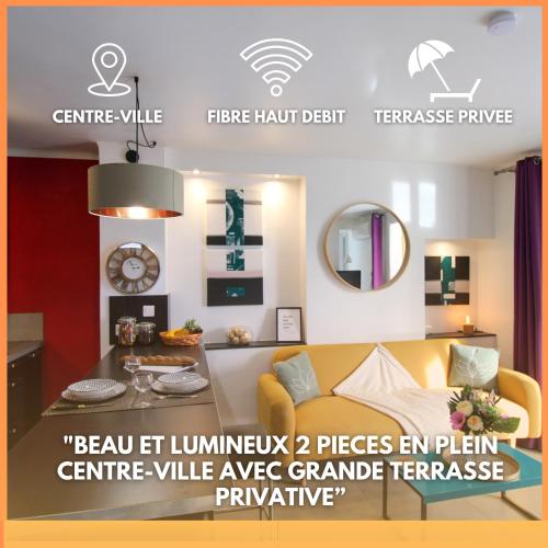 Le Bobillot By ApiRent #Central #Terrasse #Wifi #Clim