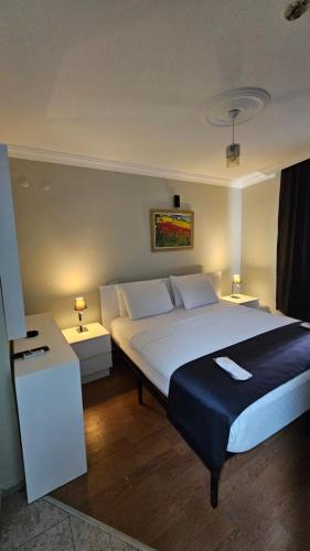 Katil atau katil-katil dalam bilik di Sever Hotel