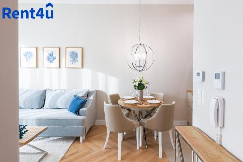 Posezení v ubytování Nad Zatoką Aparthotel by Rent4You