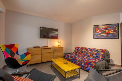 Coeur d'Azur - apt climatisé - 1km plage
