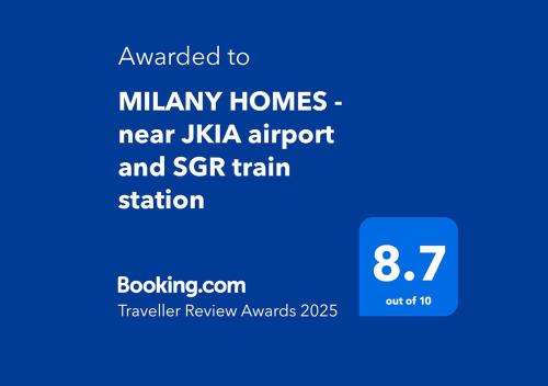 a screenshot of the miami homes near kia airport and srir train station at MILANY HOMES - near JKIA AIRPORT and SGR TRAIN station in Nairobi