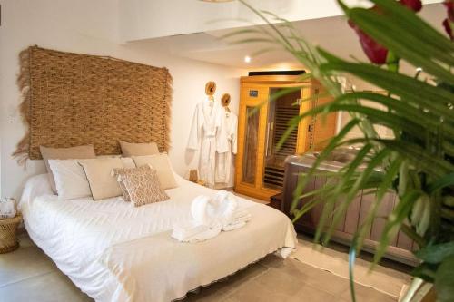 La suite soledad love room jacuzzi et sauna