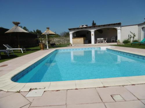 Bazén v ubytování Le gite de lOlivier en Provence nebo v jeho okolí