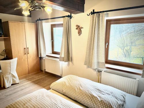 Rafting Camp Palfauにあるベッド