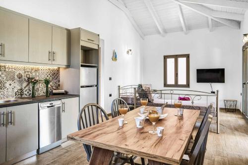 Dapur atau dapur kecil di Villa Astra Dio