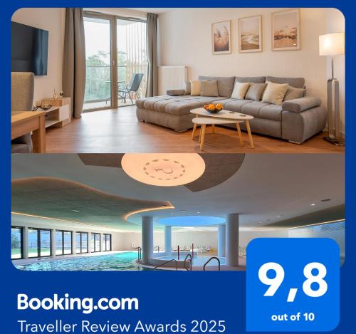 Imagine din galeria proprietății PINEA SKY PREMIUM apartament z widokiem na morze ze SPA i basenem przy plaży Pobierowo în Pobierowo