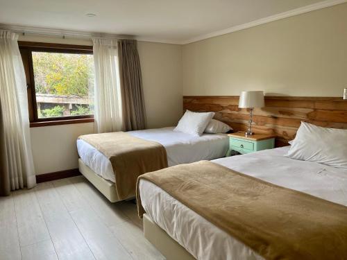 Hotel Agua Nativaにあるベッド