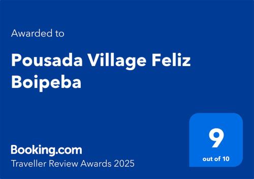 Sijil, anugerah, tanda atau dokumen lain yang dipamerkan di Apartamentos Feliz Boipeba