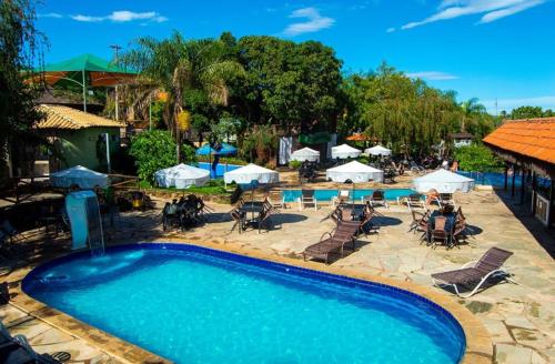 Πισίνα στο ή κοντά στο Vila Velluti Hotel