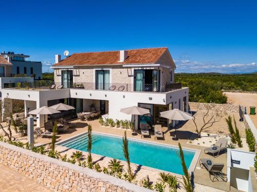 Villa Galla - Sea view, Jacuzzi, Heated pool Modern design