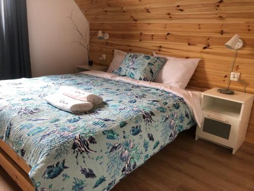 Postel nebo postele na pokoji v ubytování Morski Las