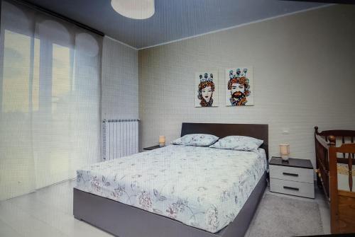 Postel nebo postele na pokoji v ubytování Casa del Bosco