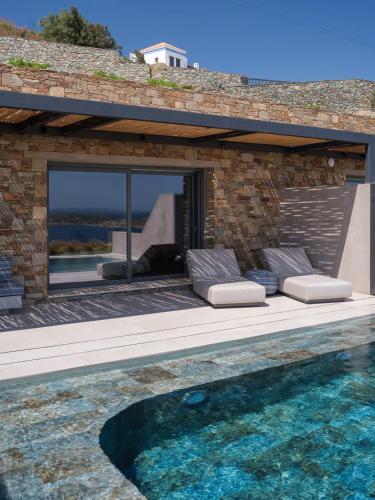 Πισίνα στο ή κοντά στο Syros Soul Private Pool Suites