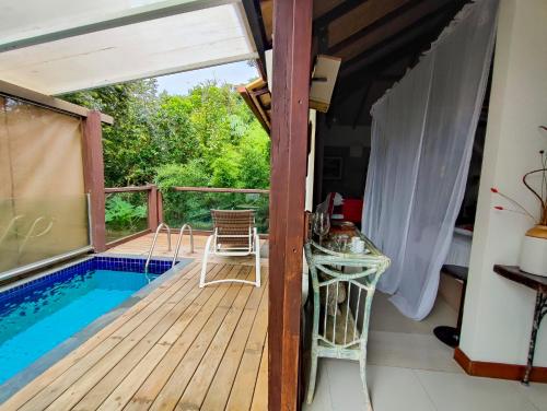 Πισίνα στο ή κοντά στο Vila Velluti Hotel
