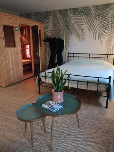 Postel nebo postele na pokoji v ubytování Home Away