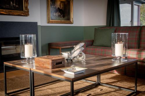 Posezení v ubytování Corrib Lodge